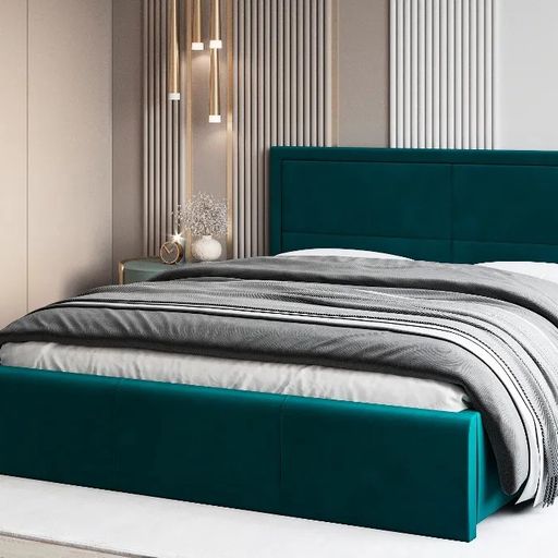 Кровать «Мария», изумруд